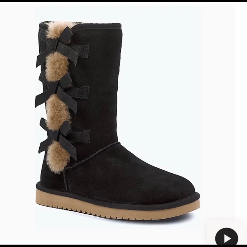 Koolaburra by Ugg Victoria black new boots in box